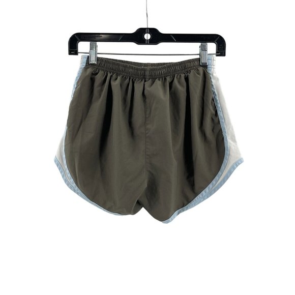 Nike Dri Fit Women's Gray Lined Running Yoga Activewear Shorts Size Medium - Picture 3 of 13